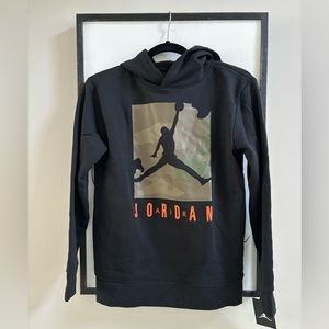 NWT Jordan Large Youth Hoodie Camo Jump Man